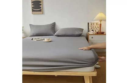 Prześcieradło bawełniane jersey - 180 × 200 × 20 cm