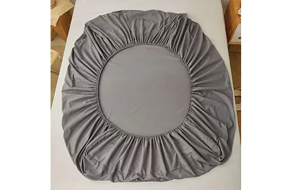 Prześcieradło bawełniane jersey - 180 × 200 × 20 cm