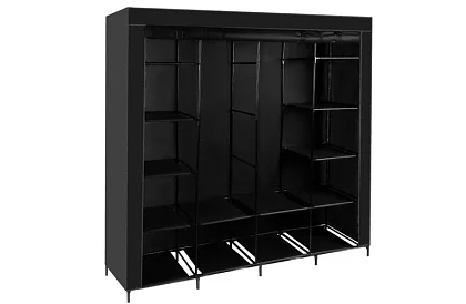 Látkowa składana szafa – 170 × 170 × 42 cm