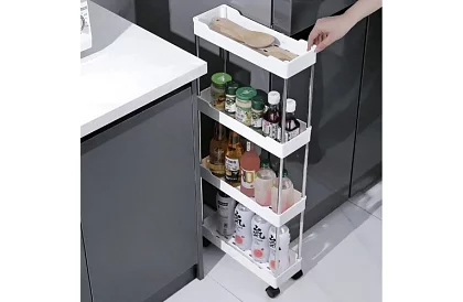 Organizator na kółkach - półki