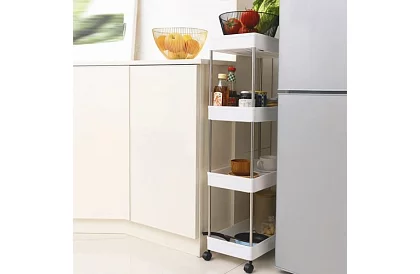 Organizator na kółkach - półki