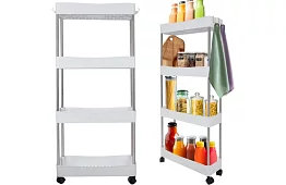 Organizator na kółkach - półki