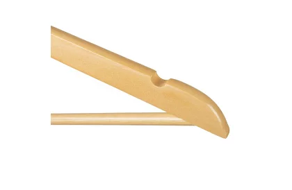 Drewniane wieszaki na odzież – zestaw 10 sztuk