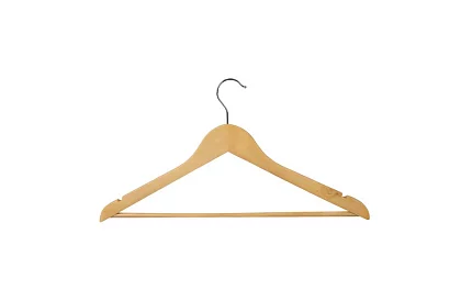 Drewniane wieszaki na odzież – zestaw 10 sztuk