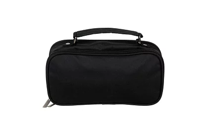 Etui szkolne - czarna piórnik z uchwytem