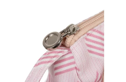 Etui szkolne - różowy piórnik w wzór