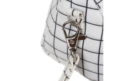 Etui szkolne - w kratkę piórnik