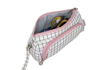 Etui szkolne - w kratkę piórnik