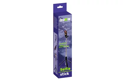 Bluetooth selfie stick 2w1 - statyw - pilot zdalnego sterowania