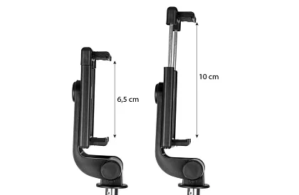 Bluetooth selfie stick 2w1 - statyw - pilot zdalnego sterowania