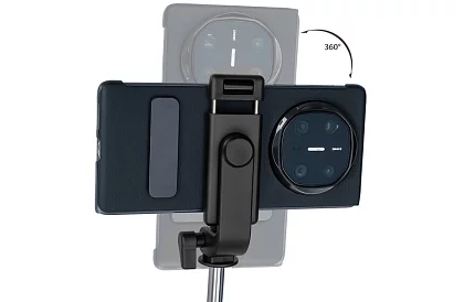 Bluetooth selfie stick 2w1 - statyw - pilot zdalnego sterowania