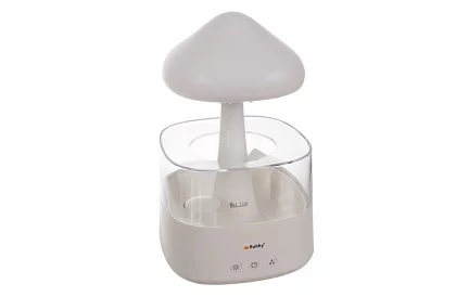 Nawilżacz z lampą nocną LED z efektem padającego deszczu