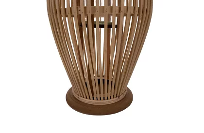 Lampa bambusowa - świecznik 23 x 40 cm