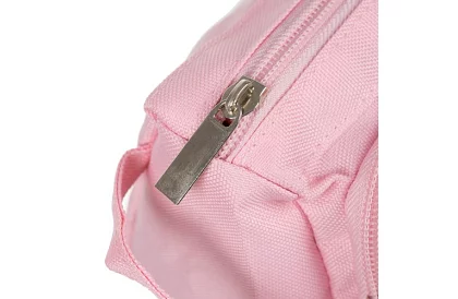 Etui szkolne - różowy piórnik z uchwytem