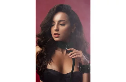 Zestaw erotycznych akcesoriów - czarny