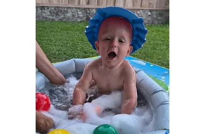 Daszek dla dzieci do mycia głowy