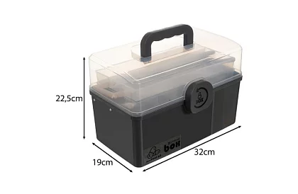 Sztywny organizer na leki