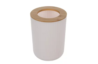 Akcesoria łazienkowe - biała zestaw 6 sztuk