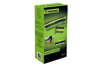 Gumy oporowe do ćwiczeń 4 sztuki – 2-40 kg