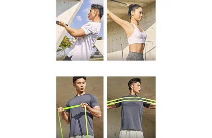 Gumy oporowe do ćwiczeń 4 sztuki – 2-40 kg