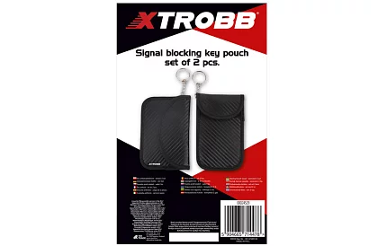 Etui na klucze i karty – blokuje kopiowanie sygnału - 2 sztuki