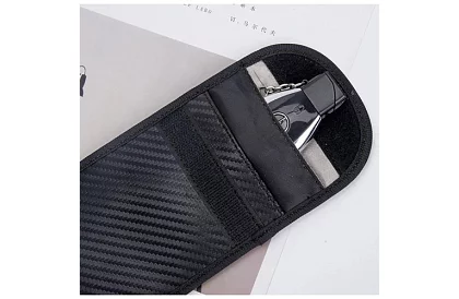 Etui na klucze i karty – blokuje kopiowanie sygnału - 2 sztuki