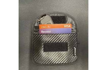 Etui na klucze i karty – blokuje kopiowanie sygnału - 2 sztuki