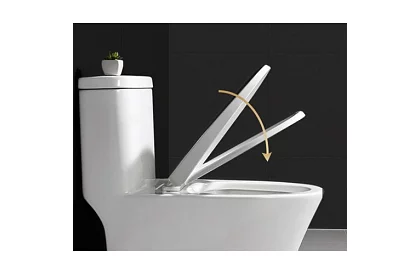 WC deska z wolframem spowolnionym opadaniem