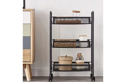 Mobilny regał na kółkach - 65 x 25 x 44 cm