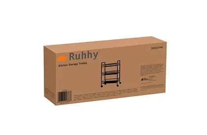 Mobilny regał na kółkach - 65 x 25 x 44 cm