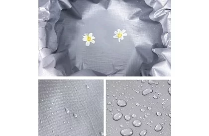 Plandeka z oczkami - 3 x 4 metry