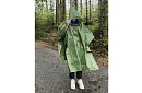 Poncho przeciwdeszczowe - zielone