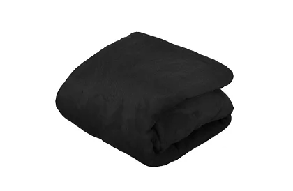 Duża oversize bluza - czarny koc