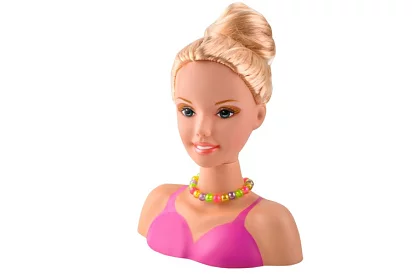 Głowa do stylizacji włosów + akcesoria