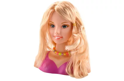 Głowa do stylizacji włosów + akcesoria