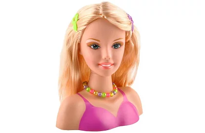 Głowa do stylizacji włosów + akcesoria