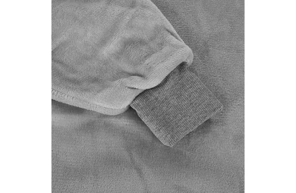 Duża oversize bluza - szary koc