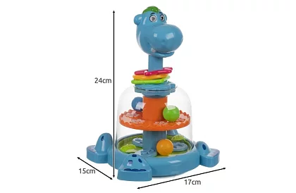 Rozkręcająca zabawka – Hipopotam zwierzęcy