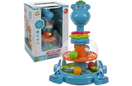 Rozkręcająca zabawka – Hipopotam zwierzęcy