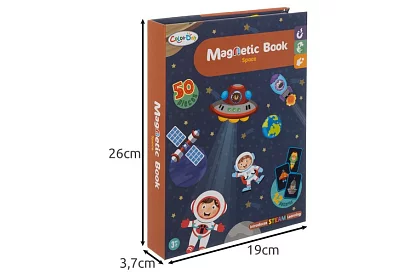 Magnetyczna książeczka z puzzlami - wszechświat