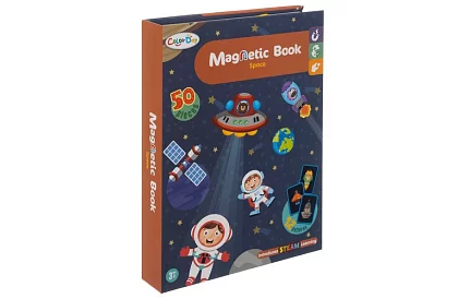 Magnetyczna książeczka z puzzlami - wszechświat