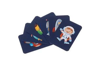 Magnetyczna książeczka z puzzlami - wszechświat