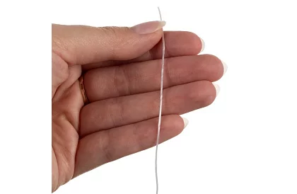 Przezroczysta guma do produkcji bransoletek - 40 m