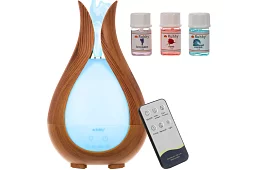 Ultradźwiękowy dyfuzor aromatyczny + 3 olejki aromatyczne