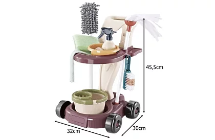 Zestaw do sprzątania dla dzieci 18w1