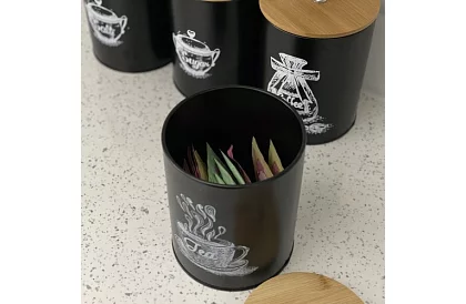 Pojemniki kuchenne na żywność – zestaw 4 sztuki