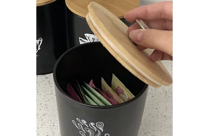 Pojemniki kuchenne na żywność – zestaw 4 sztuki