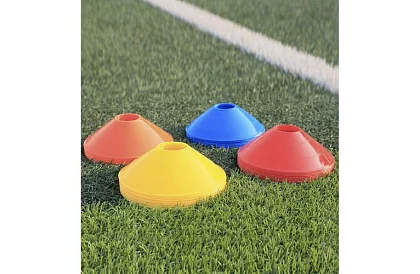 Treningowe kolorowe stożki – 50 sztuk