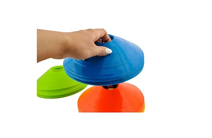 Treningowe kolorowe stożki – 50 sztuk