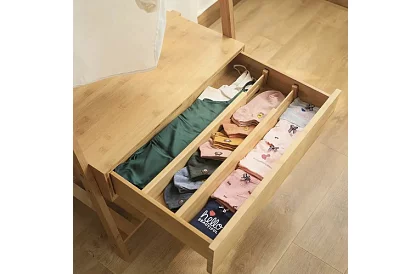 Nastawne organizery do szuflad — zestaw 4 sztuk